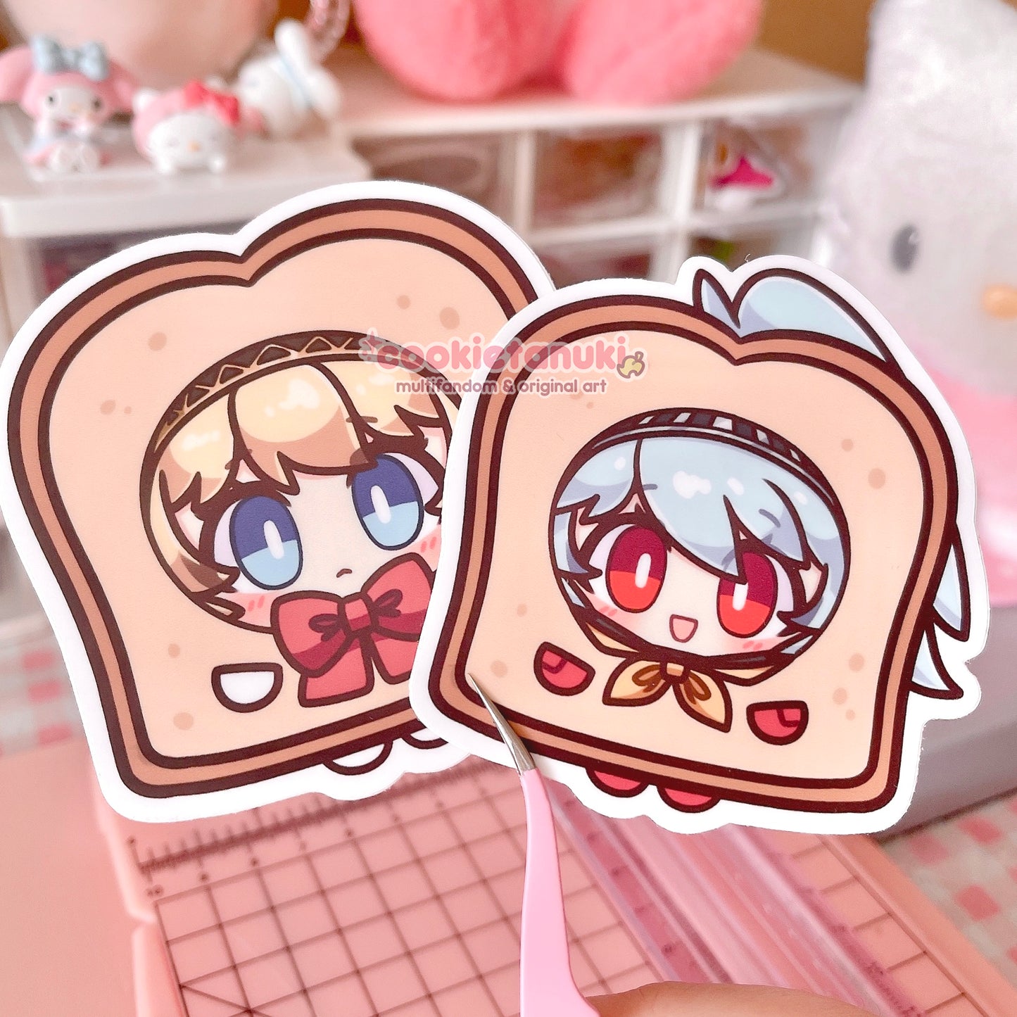 Aigis & Labrys Toast Stickers