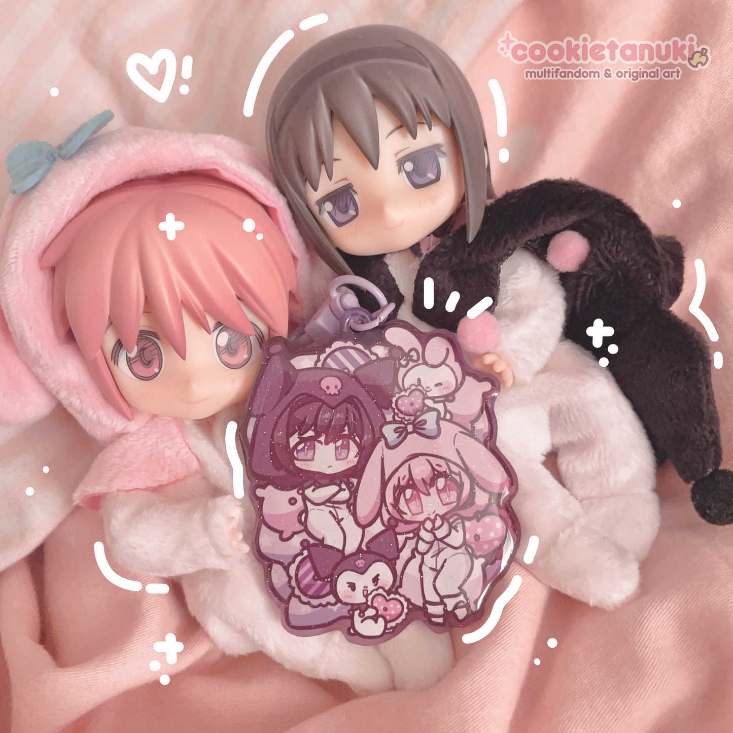 Madoka & Friends Kigurumi Sleepover Charms