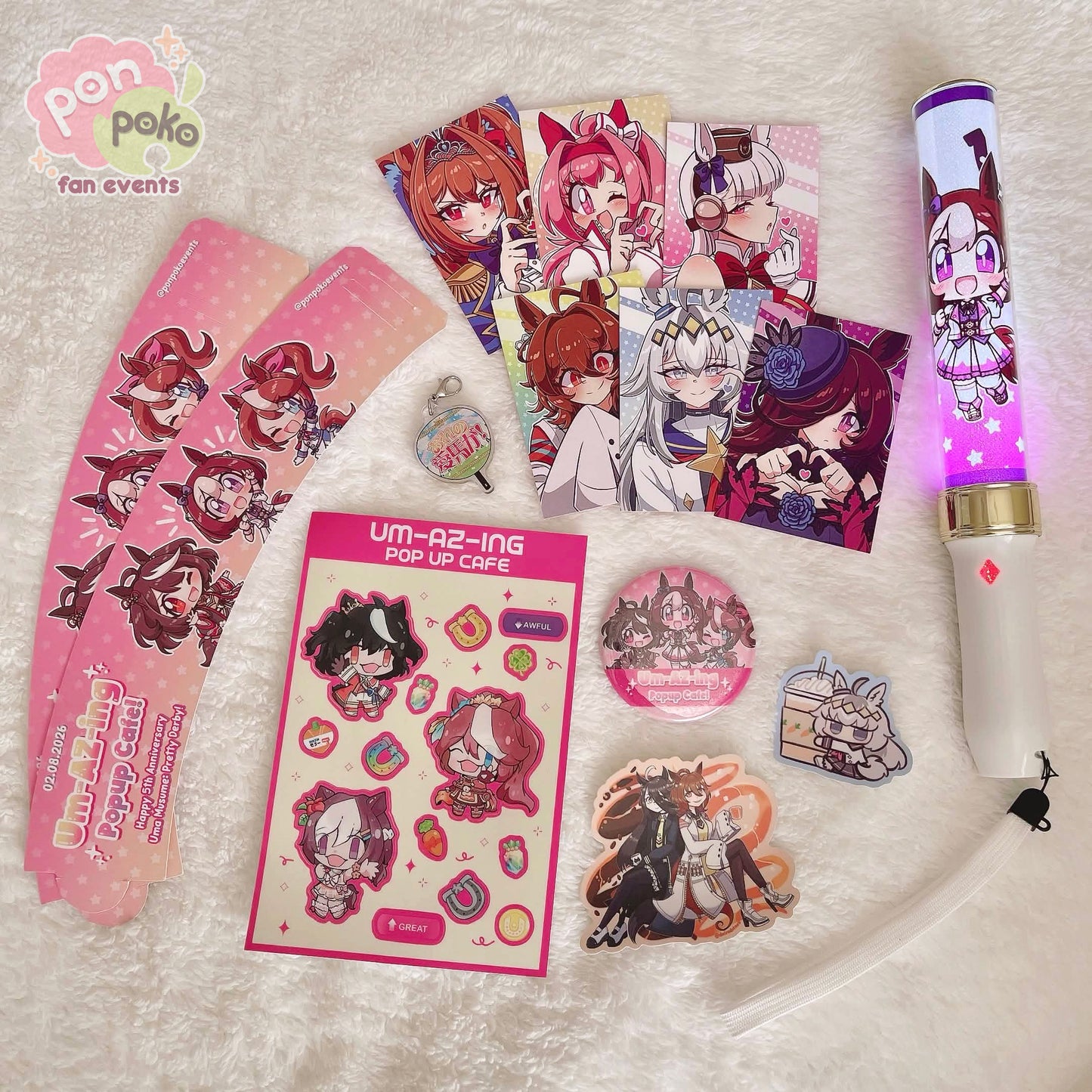 Um-AZ-ing Popup Cafe! Merch Tier Bundles