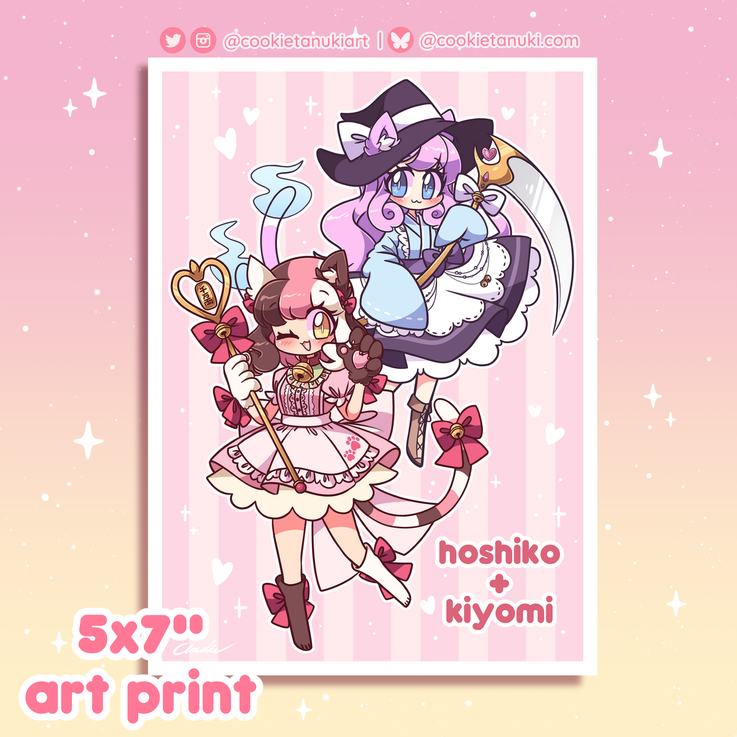 Kiyomi & Hoshiko Small Print