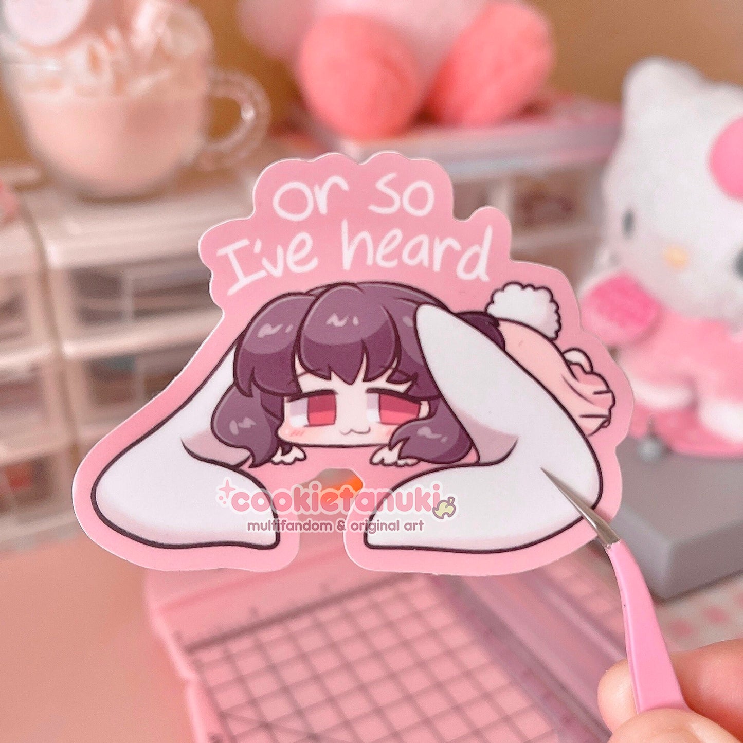 Or So I've Heard Tewi Sticker