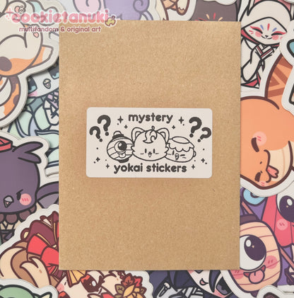 Mystery Japanese Yokai Sticker Pack