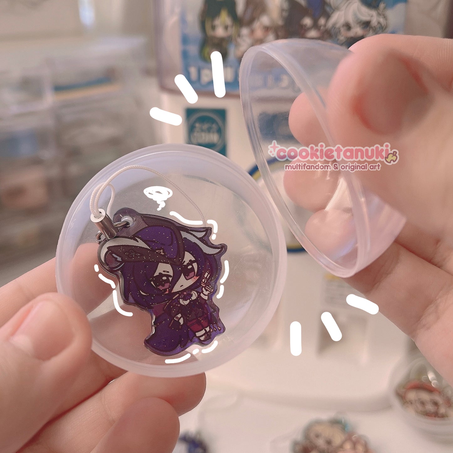 [MYSTERY GACHA] Genshin Impact Phone Charms