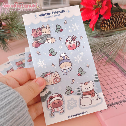 Winter Friends Sticker Sheet