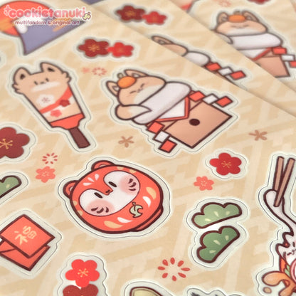 Happy New Year Sticker Sheet