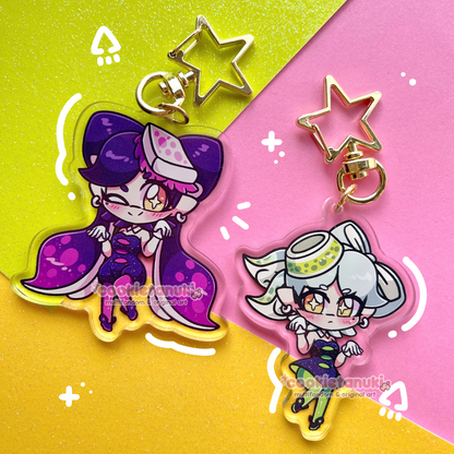 Splatoon Idol Character Charms