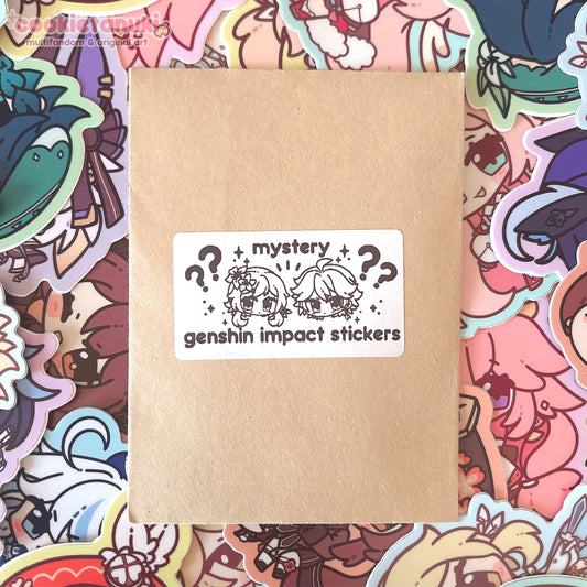 Mystery Genshin Impact Sticker Pack