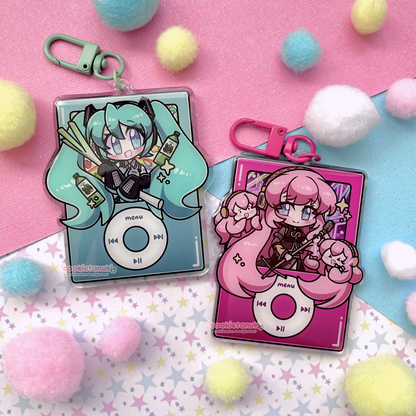 Vocaloid iPod Character Charms