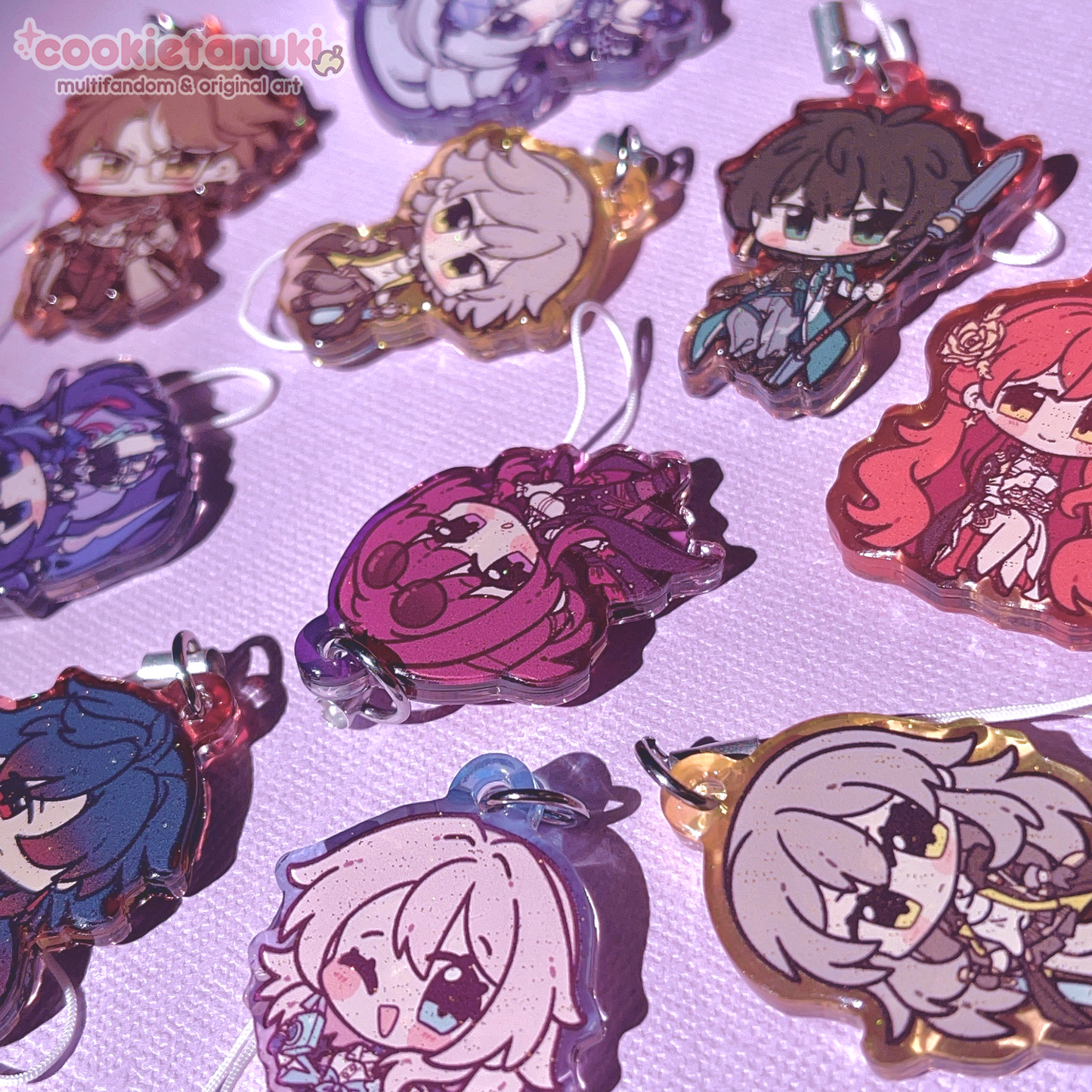 [MYSTERY GACHA] Honkai Star Rail Phone Charms