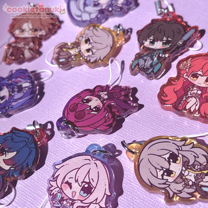 Honkai Star Rail Phone Charms