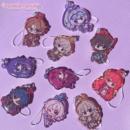 Honkai Star Rail Phone Charms