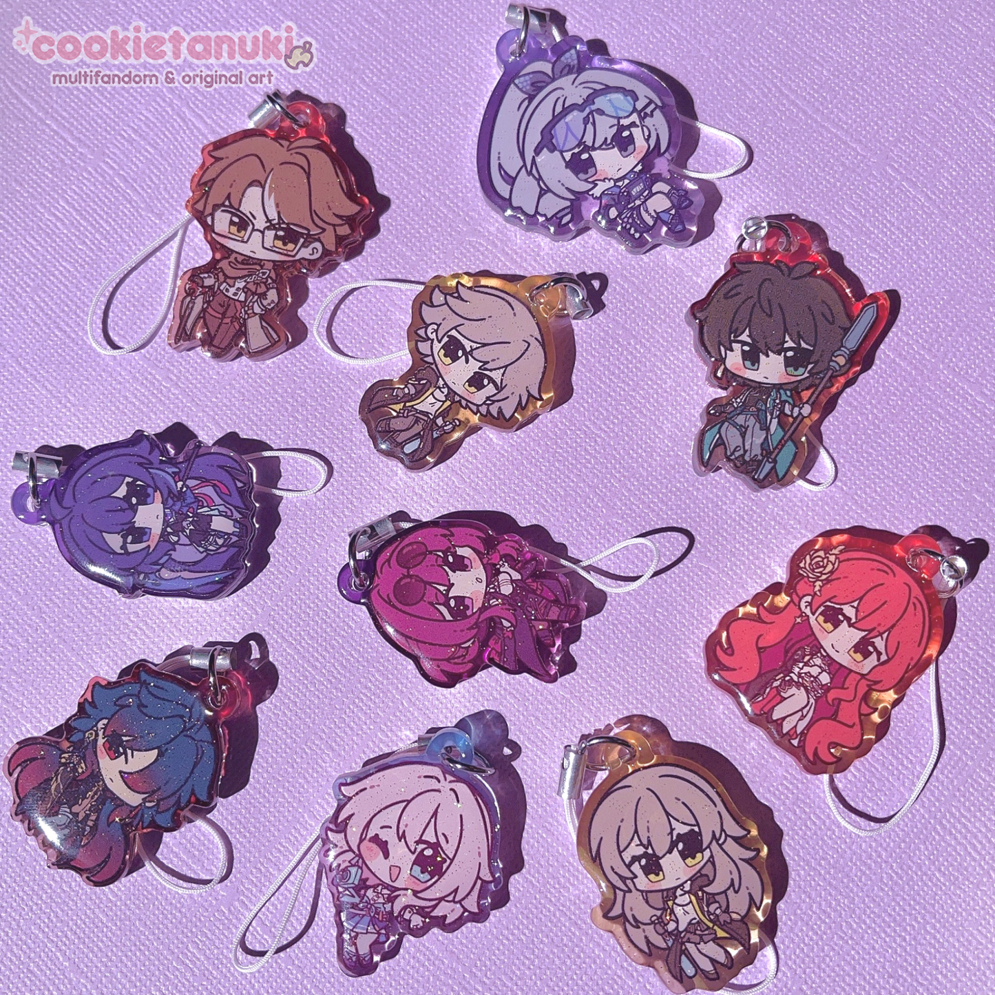 [MYSTERY GACHA] Honkai Star Rail Phone Charms