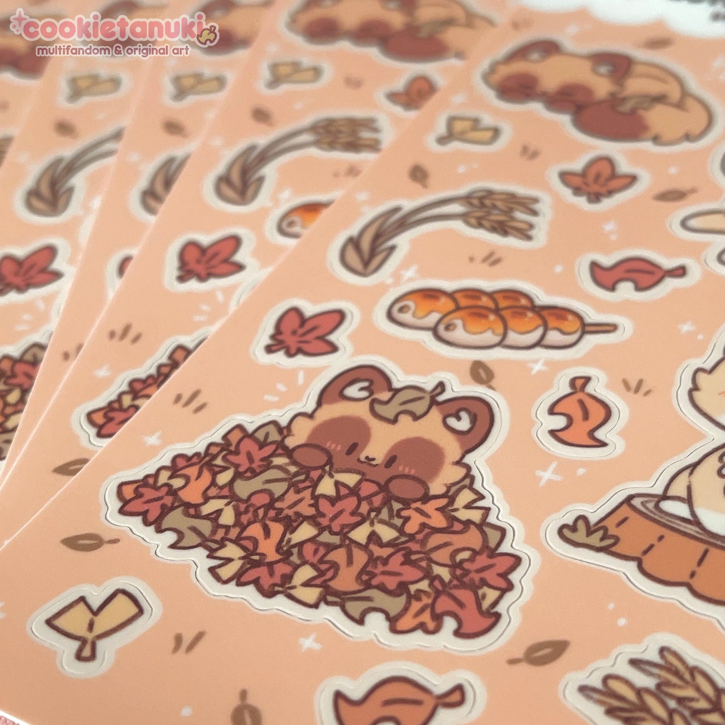 Autumn Friends Sticker Sheet