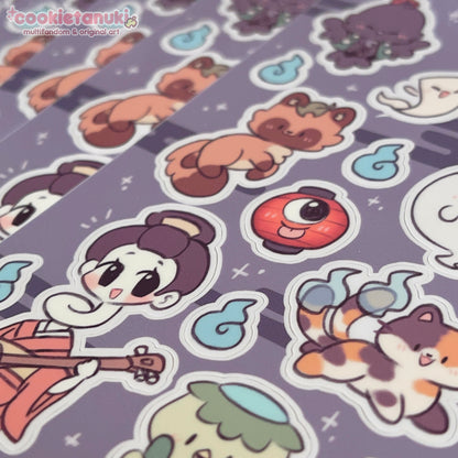 Yokai Parade Sticker Sheet