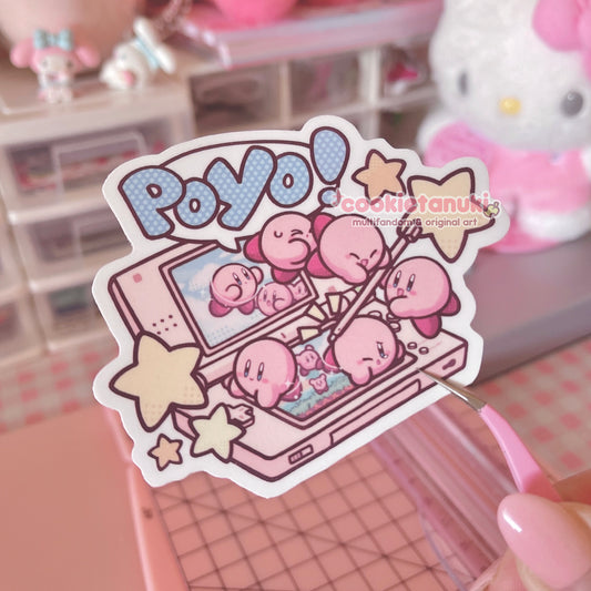 Mass Attack Kirby Sticker