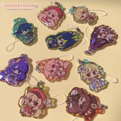 [MYSTERY GACHA] Genshin Impact Phone Charms