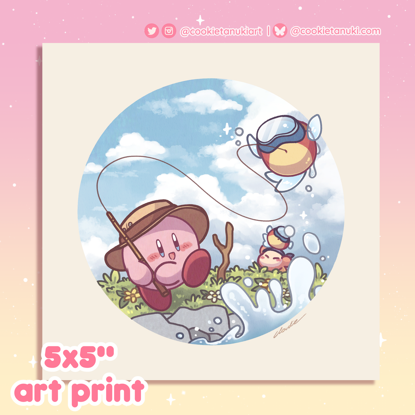 Summer Memories with Kirby Mini Print