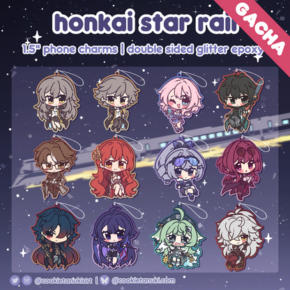 [MYSTERY GACHA] Honkai Star Rail Phone Charms