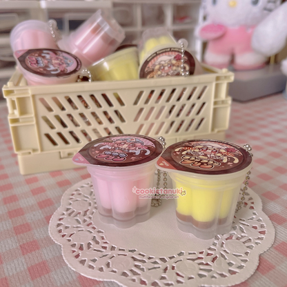 Touhou Project Character Pudding Cup Charms