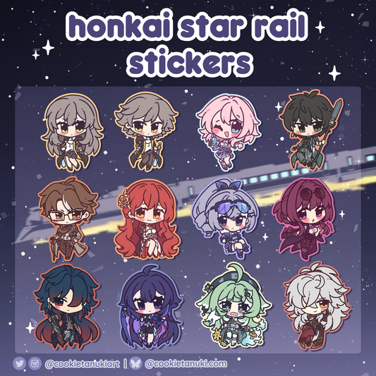 Honkai Star Rail Stickers