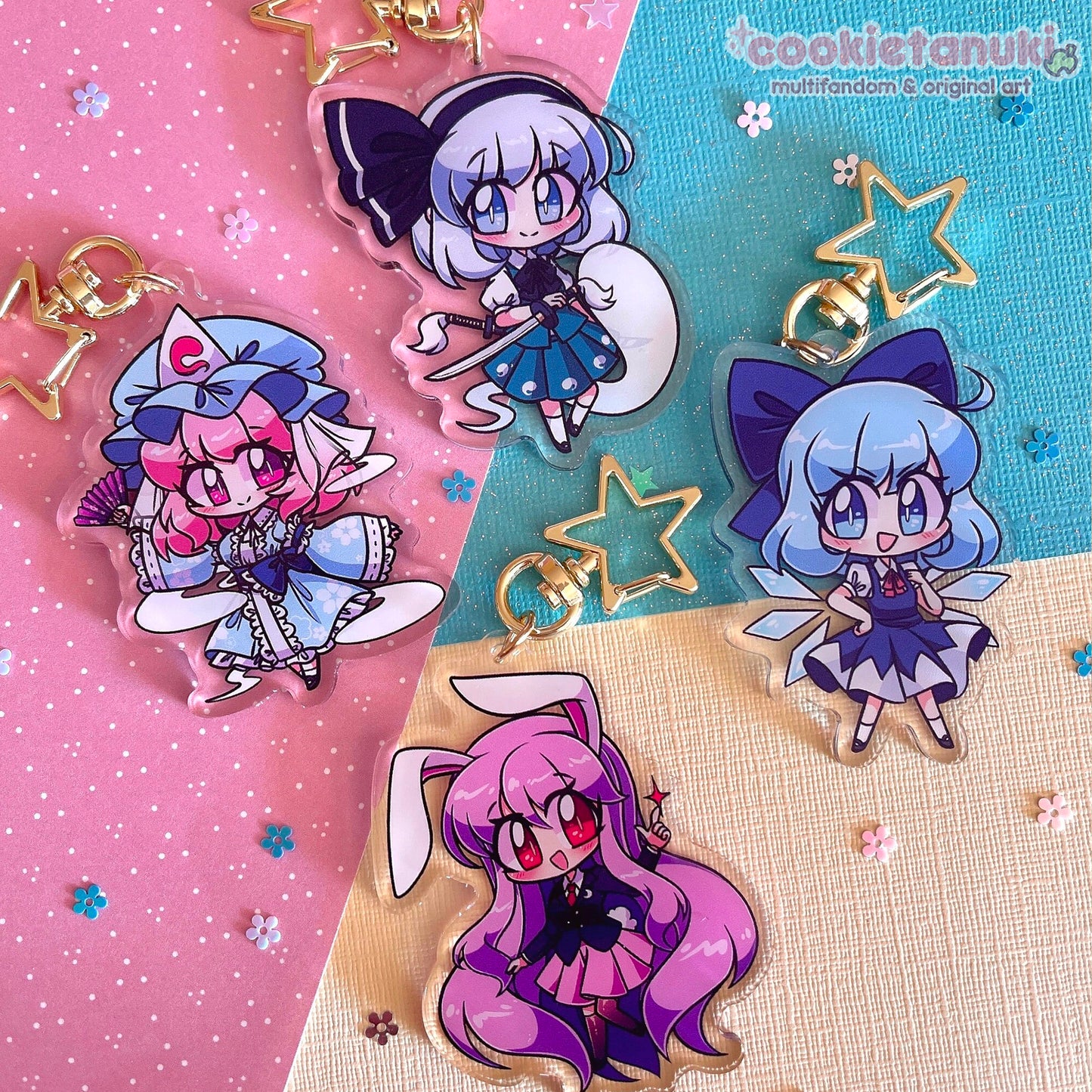 [B-GRADE] Touhou Project Character Charms | Vol 1.