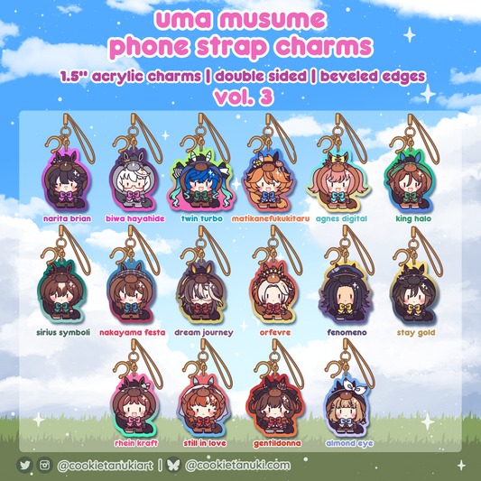 Uma Musume Phone Charms Vol. 3