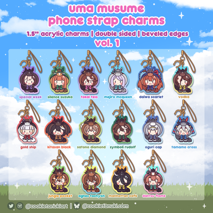 Uma Musume Phone Charms Vol. 1